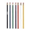 Are there eco-friendly options available for customized pencils with logos or branding?